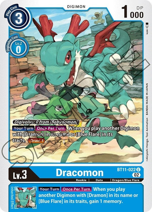 Dracomon (BT11-022 U) 