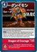 Dragon of Courage (#BT14-090 U) (Blast Ace) Near Mint 