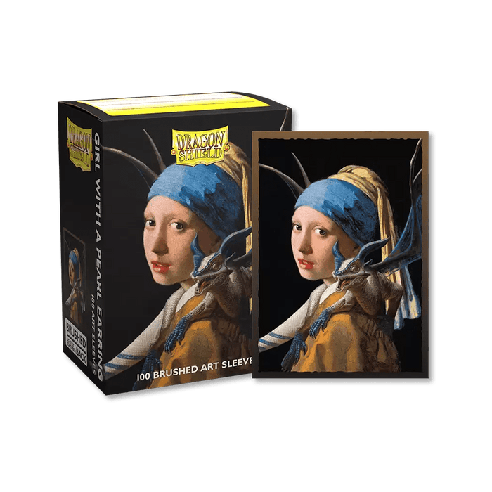 Dragon Shield Brushed Art Sleeves - Standard Size (100) The Girl with the Pearl Earring 