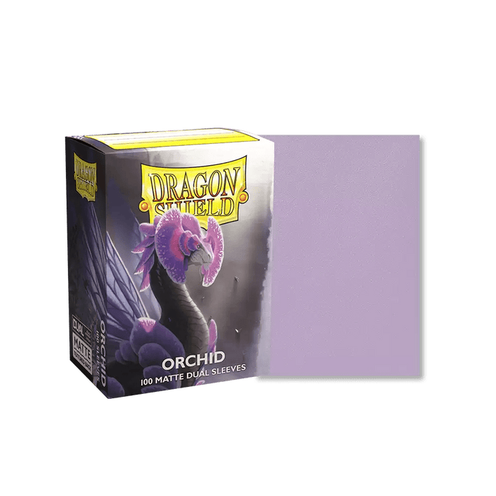 Dragon Shield Matte Dual Sleeves - Standard Size (100) Orchid 