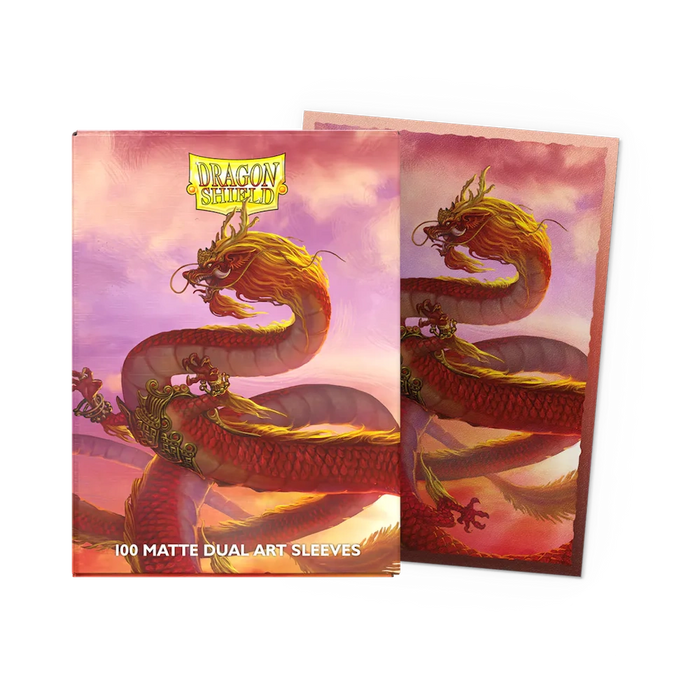 Dragon Shield Matte Dual Sleeves - Standard Size (100) Year Of The Wood Dragon 2024 