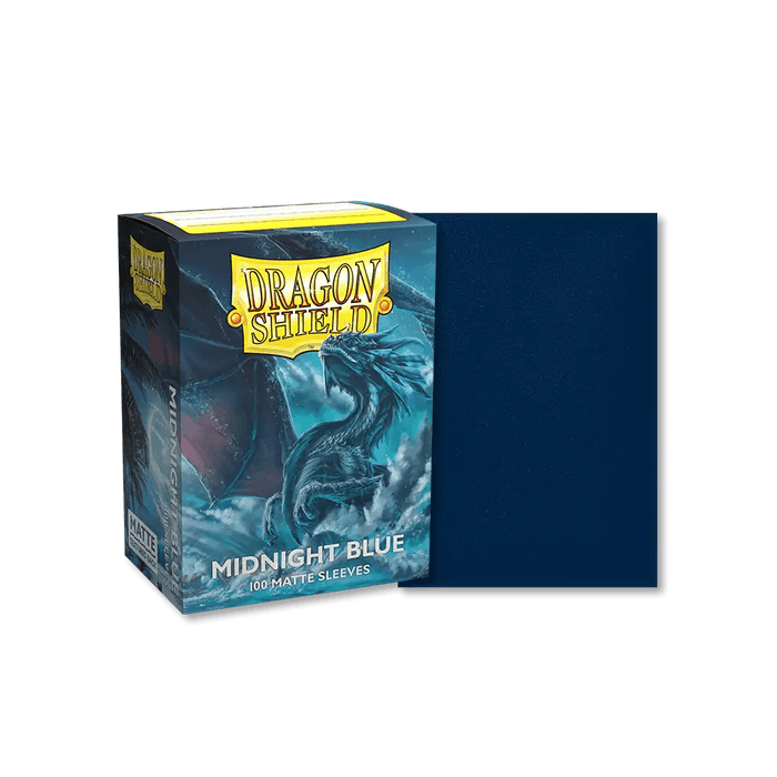 Dragon Shield Matte Sleeves - Standard Size (100) Midnight Blue 