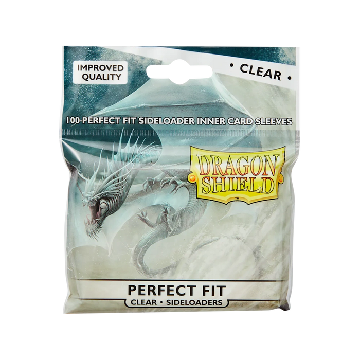 Dragon Shield Perfect Fit Sideloader - Standard Size (100) Clear 