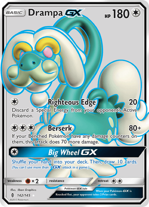 Drampa GX (Full Art) [SM - Guardians Rising] 