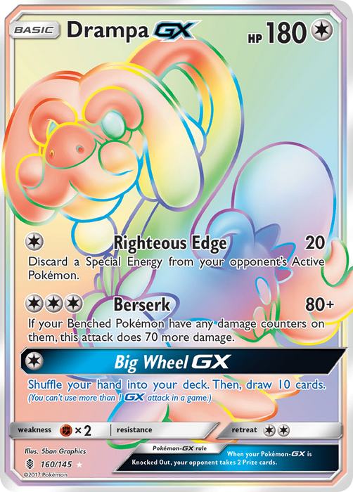 Drampa GX (Secret) [SM - Guardians Rising] 