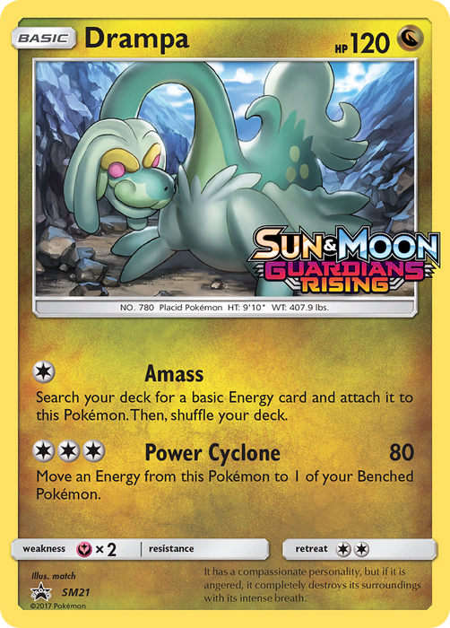 Drampa (SM21) [Sun & Moon: Black Star Promos] 