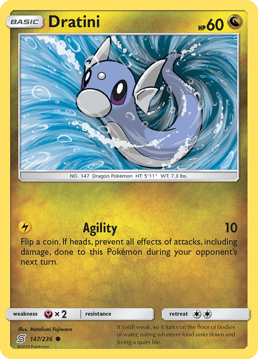 Dratini (147/236) [Sun & Moon: Unified Minds] 