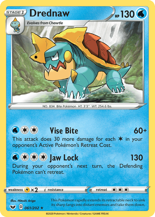 Drednaw [SWSH01: Sword & Shield Base Set] 