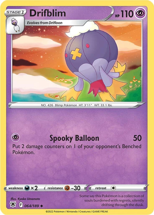 Drifblim (064/189) [Sword & Shield: Astral Radiance] 