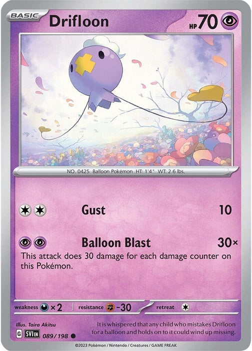 Drifloon (089/198) [Scarlet & Violet: Base Set] 