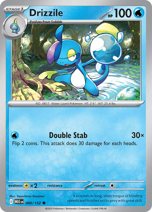 Drizzile (040/132) [Mega Evolution: Base Set] 
