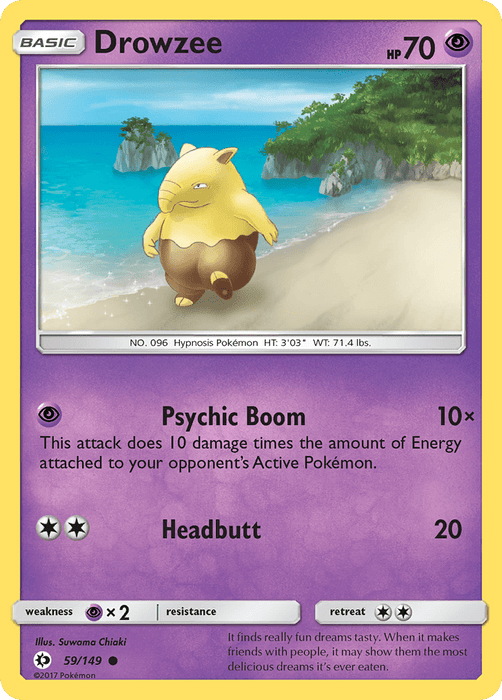 Drowzee [SM Base Set] 