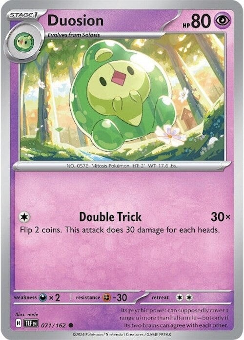 Duosion (071/162) [Scarlet & Violet: Temporal Forces] 