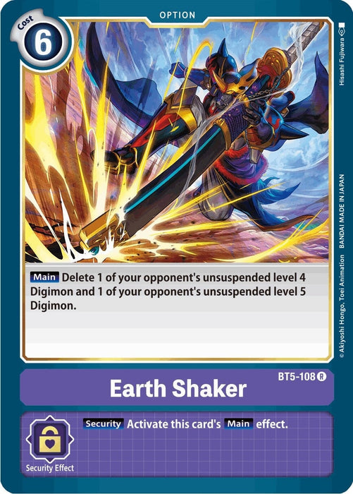 Earth Shaker (BT5-108 R) 