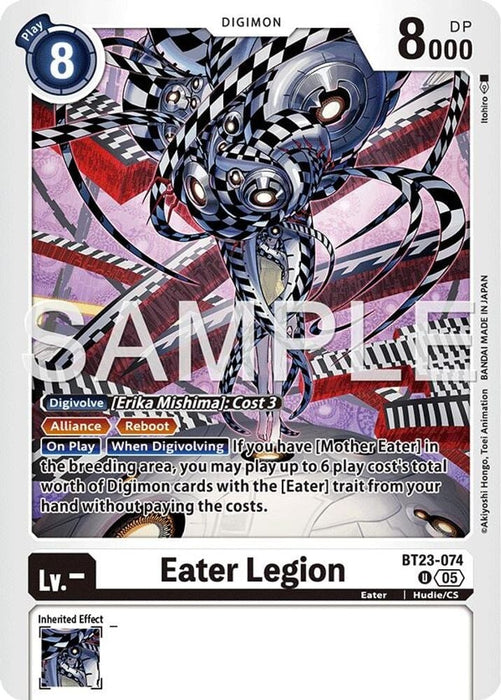 Eater Legion (#BT23-074 U) (Hackers' Slumber) Near Mint 