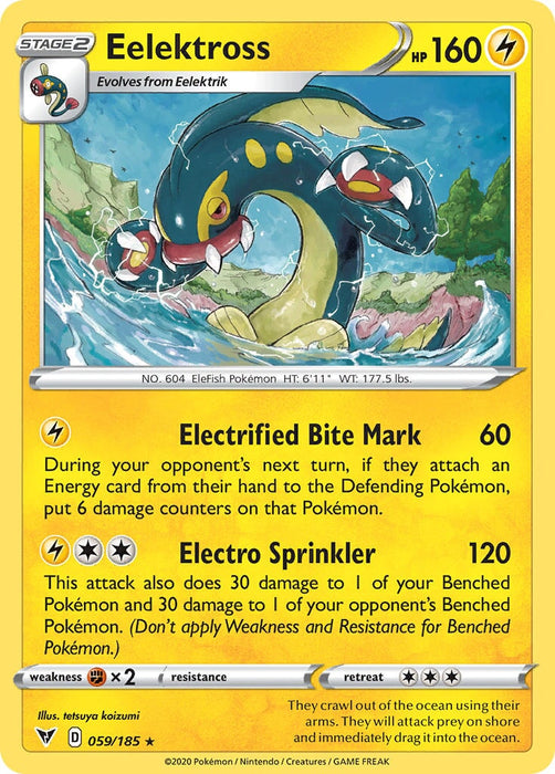 Eelektross (059/185) [Sword & Shield: Vivid Voltage] 