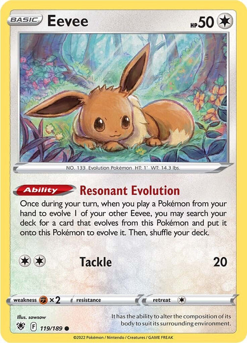 Eevee (119/189) [Sword & Shield: Astral Radiance] 