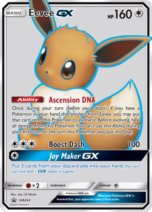 Eevee GX (SM242) [Sun & Moon: Black Star Promos] 