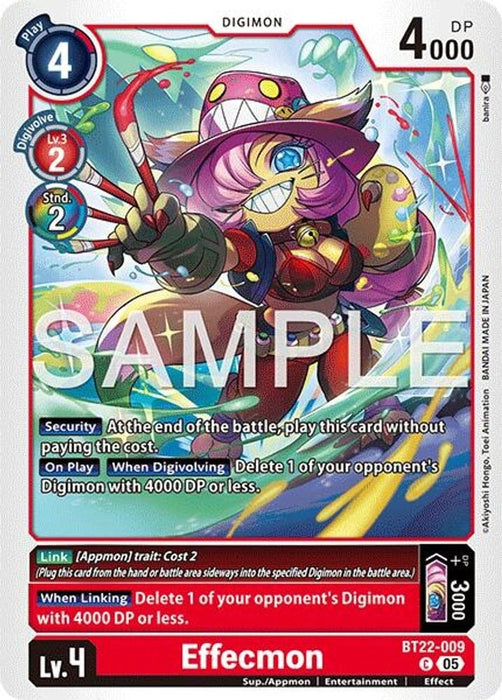 Effecmon (#BT22-009 C) (Cyber Eden) Near Mint 