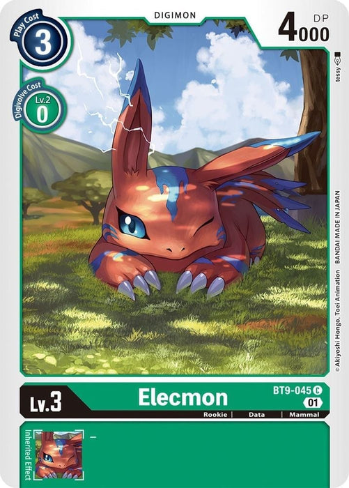 Elecmon (#BT9-045 C) (X Record) Near Mint 