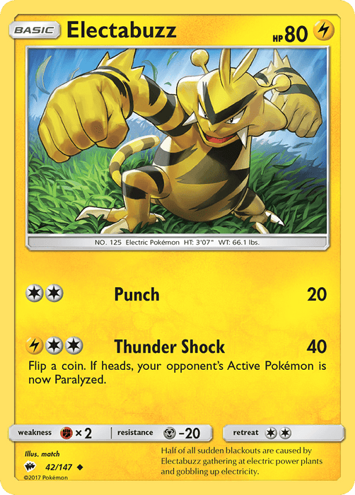 Electabuzz [SM - Burning Shadows] 