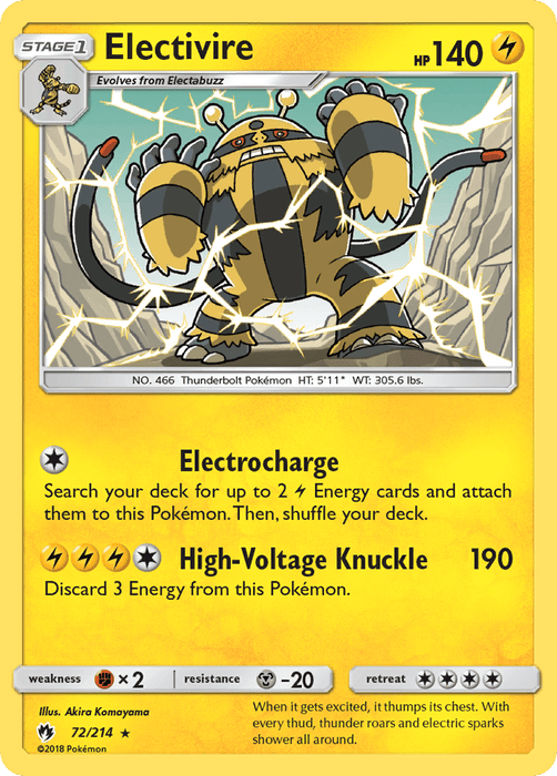 Electivire [SM - Lost Thunder] 