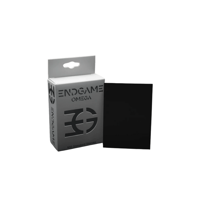 ENDGAME Omega Sleeves - Standard Size (100) Obsidian Black 
