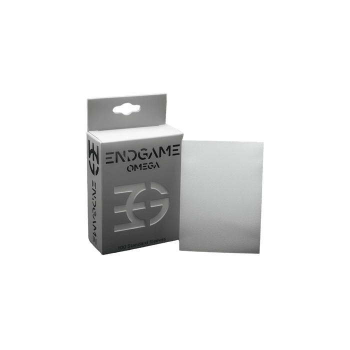 ENDGAME Omega Sleeves - Standard Size (100) Trillium White 
