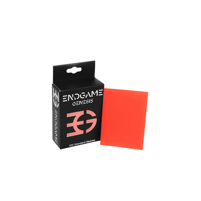 ENDGAME Sleeves - Standard Size (100) Poppy Red 