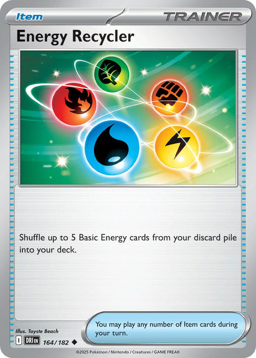 Energy Recycler (164/182) [Scarlet & Violet: Destined Rivals] 