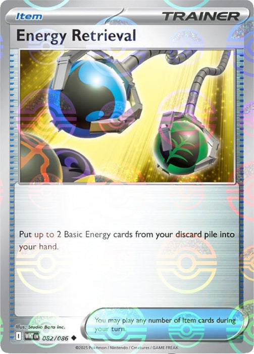 Energy Retrieval (082/086) (Poke Ball Pattern) [Scarlet & Violet: White Flare] 