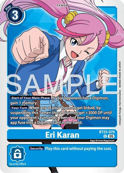 Eri Karan (#BT23-079 R) (Hackers' Slumber) Near Mint Foil 