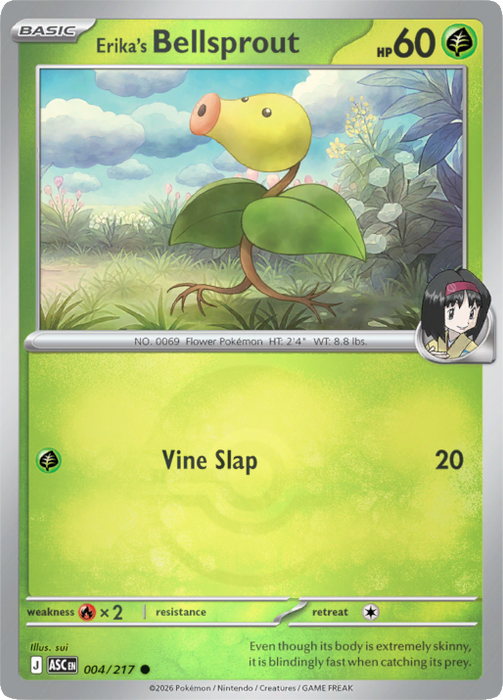 Erika's Bellsprout (Poke Ball) (004/217) [Mega Evolution: Ascended Heroes]