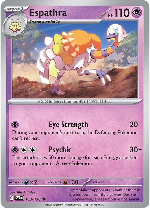 Espathra (103/198) [Scarlet & Violet: Base Set] 