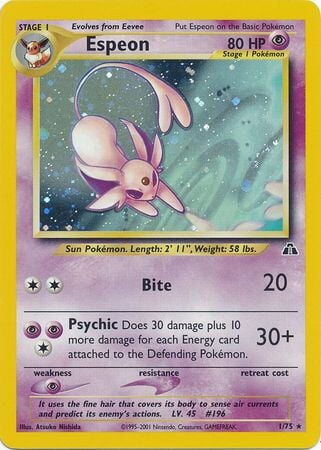Espeon (1/75) [Neo Discovery Unlimited] 