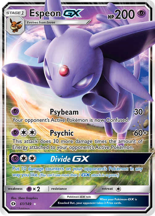 Espeon GX [SM Base Set] 