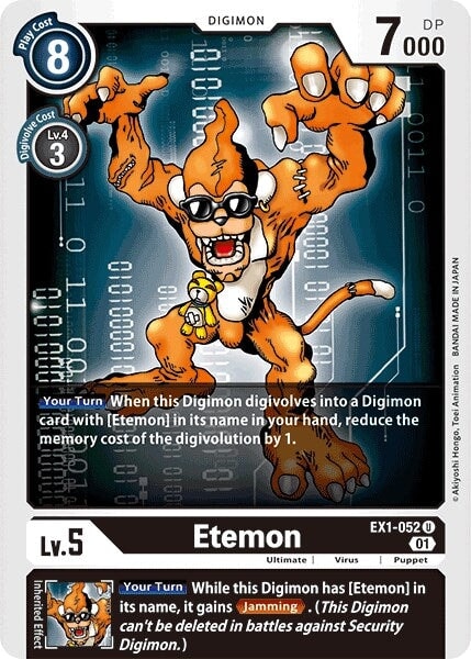 Etemon (EX1-052 U) 