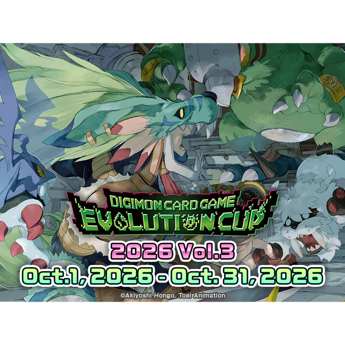 Digimon - Evolution Cup 2026 Vol. 3 (Constructed) - October 3rd
