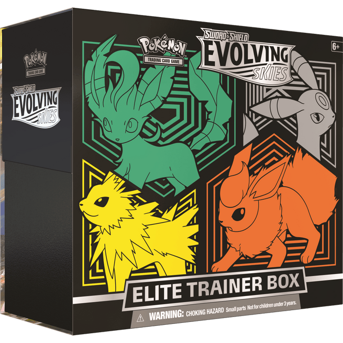 Evolving Skies Elite Trainer Box (ETB) Leafeon, Umbreon, Jolteon, Flareon 