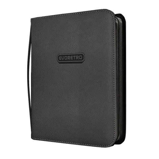 EVORETRO Top Loader Binder 3x3 (216 Cards) Black 