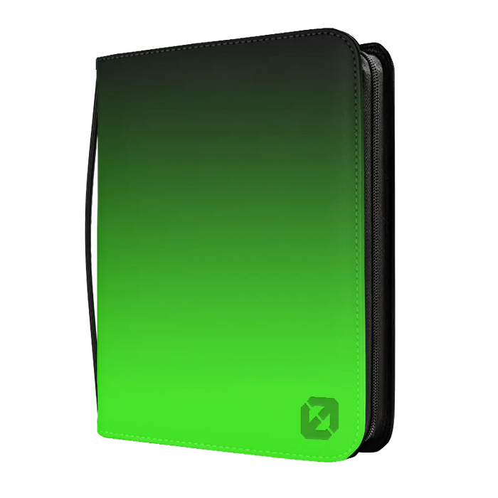 EVORETRO Top Loader Binder 3x3 (216 Cards) Neon Green 