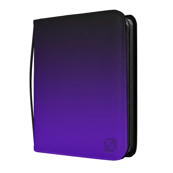 EVORETRO Top Loader Binder 3x3 (216 Cards) Purple 