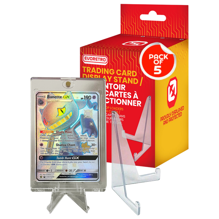 EVORETRO Trading Card Display Stand (5) 