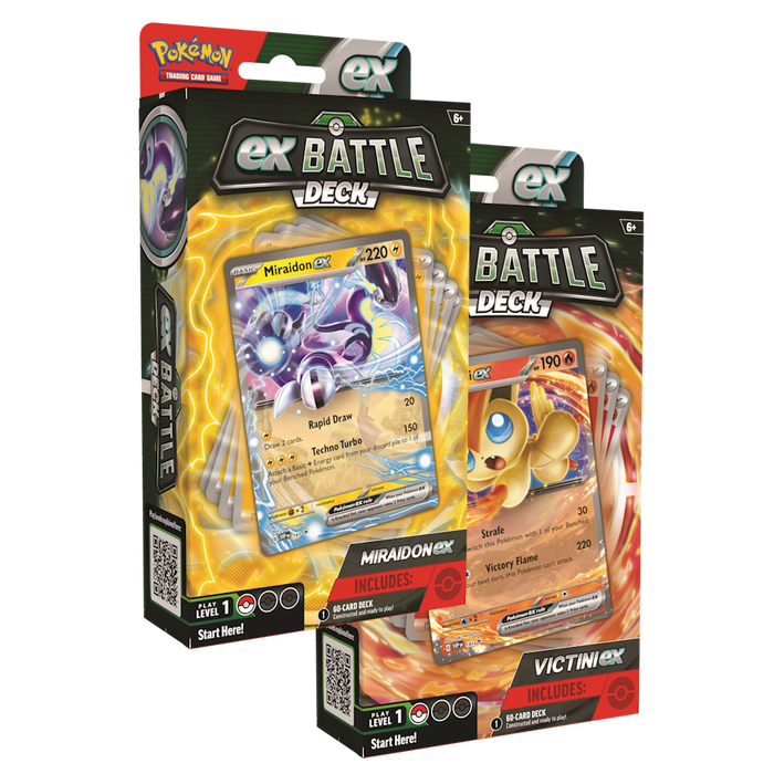 ex Battle Deck - Miraidon ex or Victini ex 