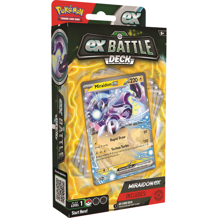 ex Battle Deck - Miraidon ex or Victini ex Miraidon ex 