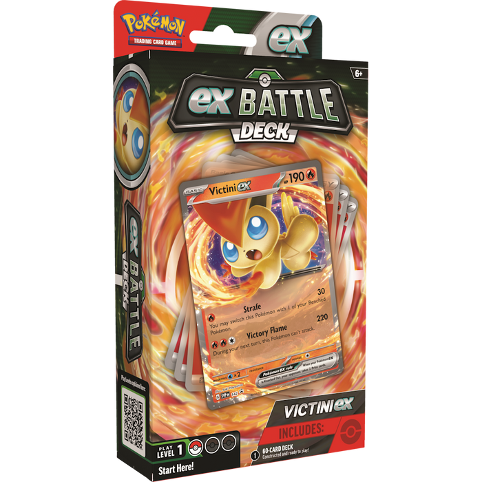 ex Battle Deck - Miraidon ex or Victini ex Victini ex 