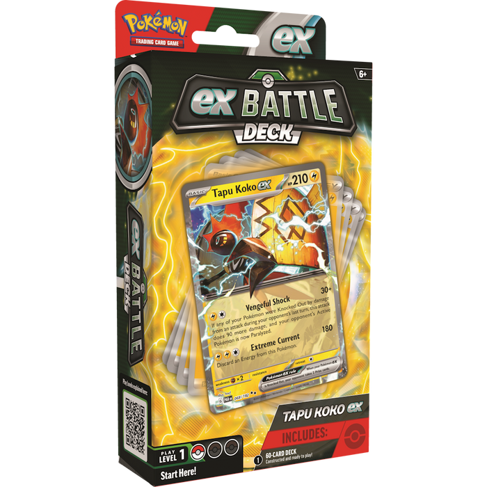 ex Battle Deck - Tapu Koko ex or Iron Leaves exTapu Koko 