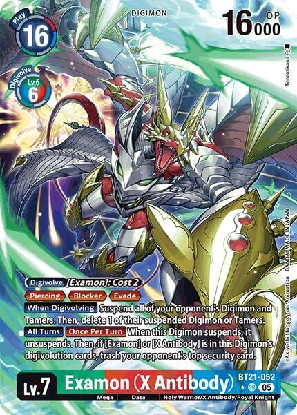 Examon (X Antibody) (Alternate Art) (BT21-052 SR) 