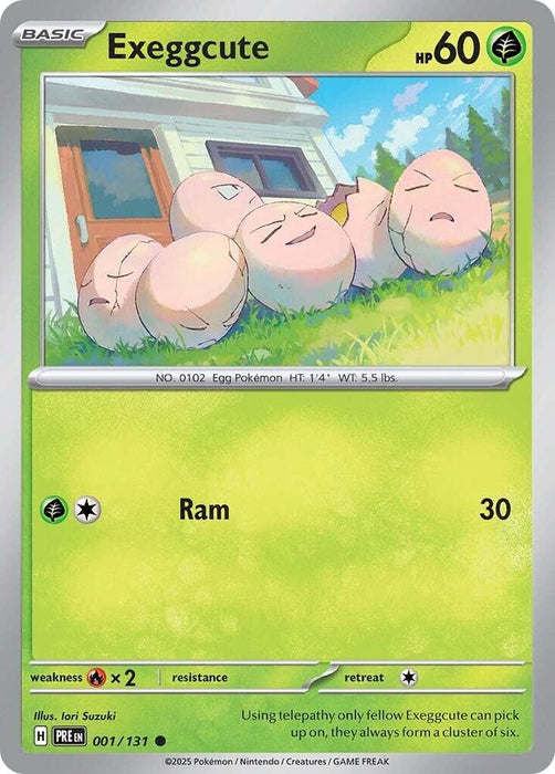Exeggcute (001/131) [Scarlet & Violet: Prismatic Evolutions] 
