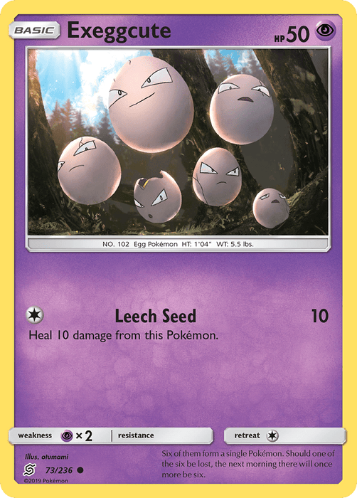 Exeggcute (73/236) [Sun & Moon: Unified Minds] 